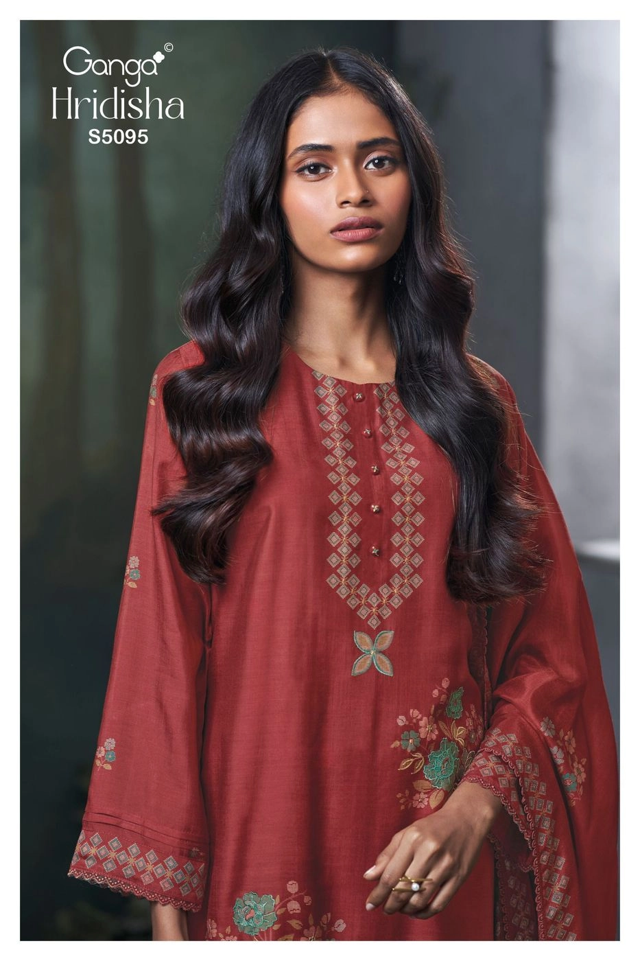 Ganga – Hridisha S5095(Rs.2230 per piece: total 2 piece 1