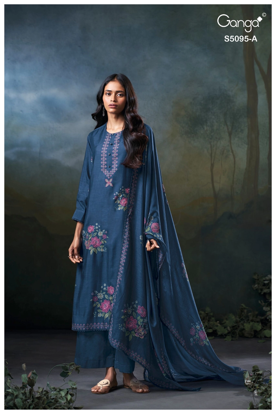 Ganga – Hridisha S5095(Rs.2230 per piece: total 2 piece 4