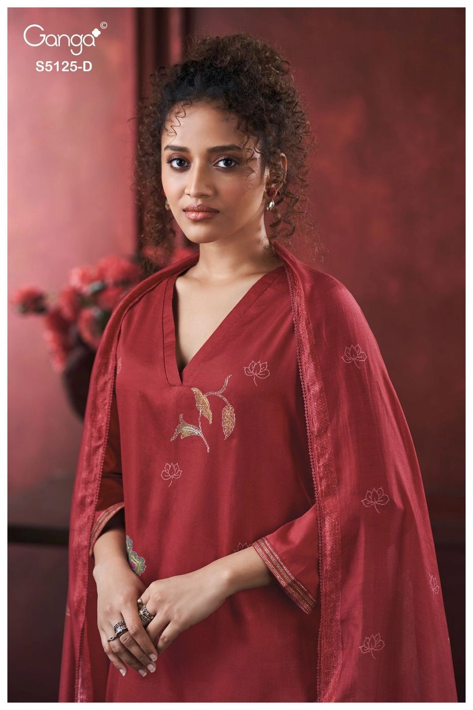 Ganga – Karina S5125(Rs.1760 per piece: total 4 piece) 1