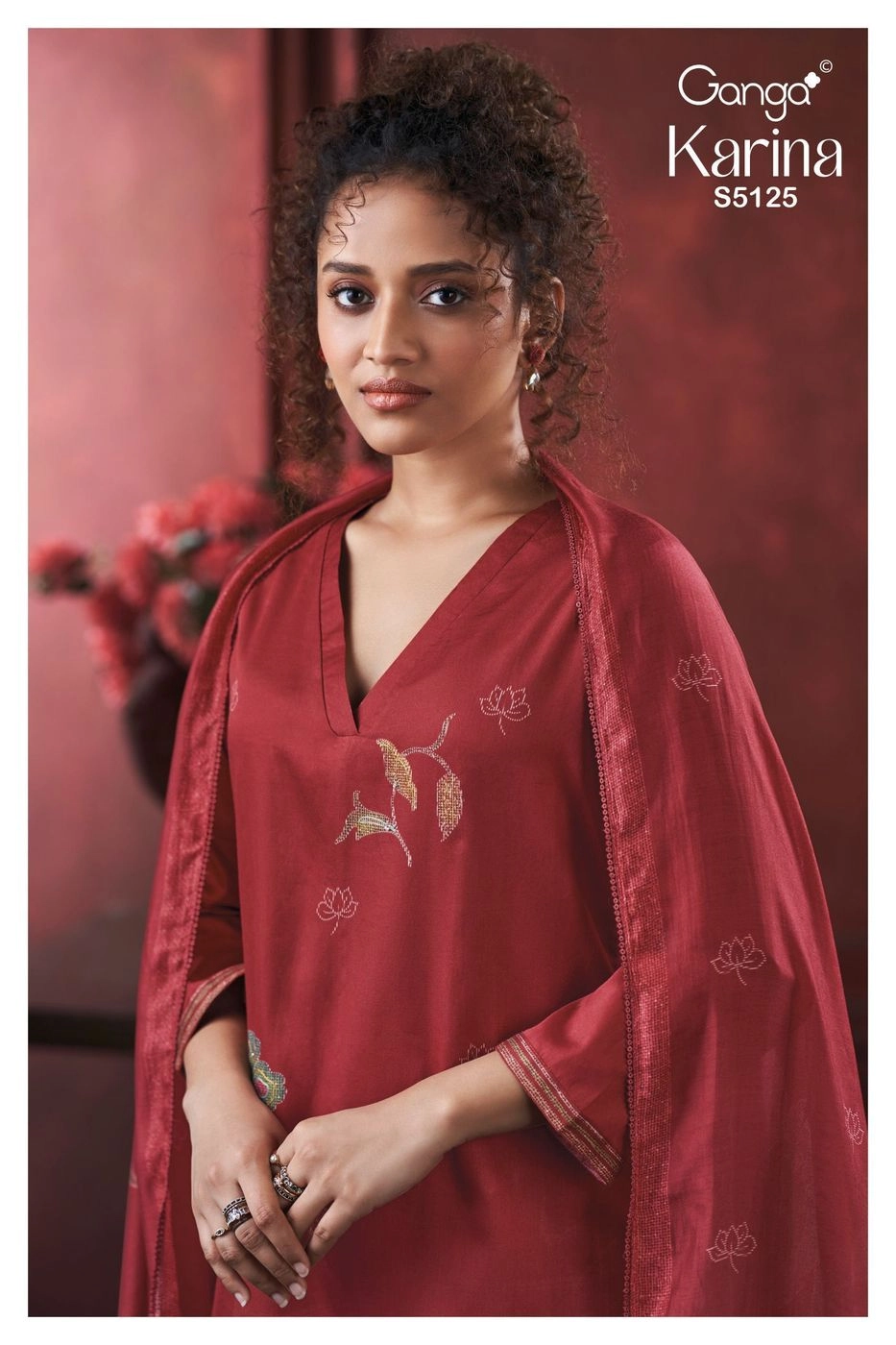 Ganga – Karina S5125(Rs.1760 per piece: total 4 piece) 3
