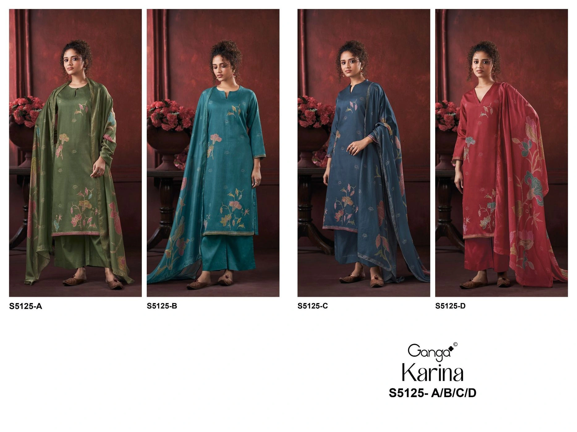 Ganga – Karina S5125(Rs.1760 per piece: total 4 piece) 10