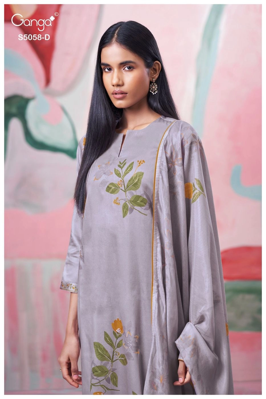 Ganga – Elysia S5058(Rs.1760 per piece: total 4 piece) 1