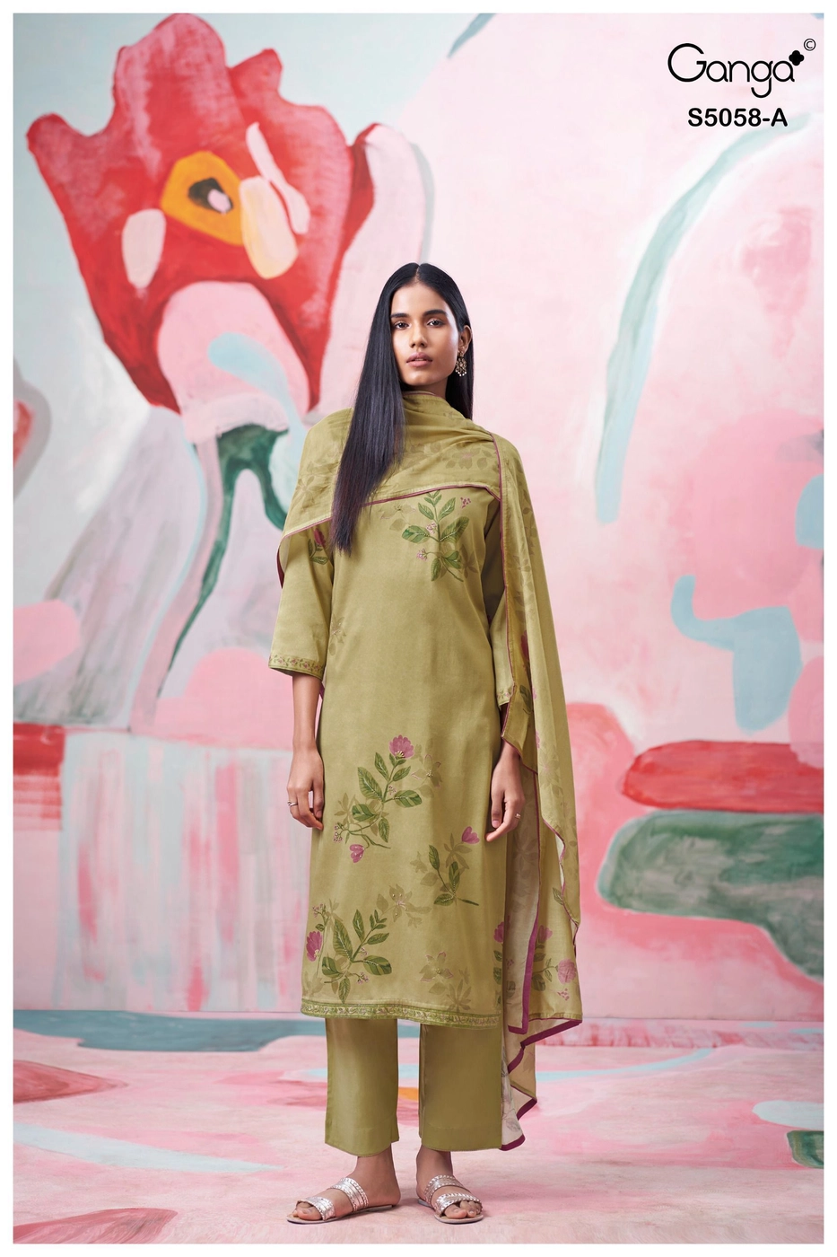 Ganga – Elysia S5058(Rs.1760 per piece: total 4 piece) 4