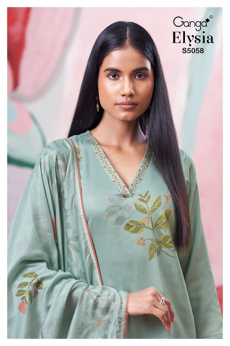 Ganga – Elysia S5058(Rs.1760 per piece: total 4 piece) 9