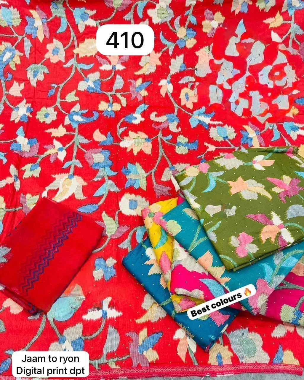 Jaam to ryon
Digital print dpt yy (Rs. 410 per piece: total 6 piece)