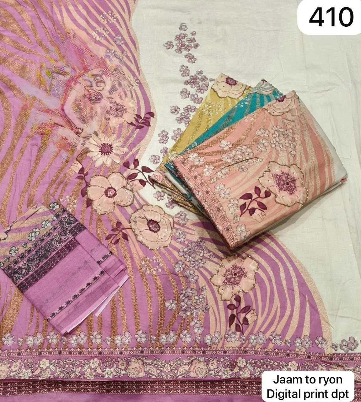Jaam to ryon
Digital print dpt z(Rs. 410 per piece: total 4 piece)