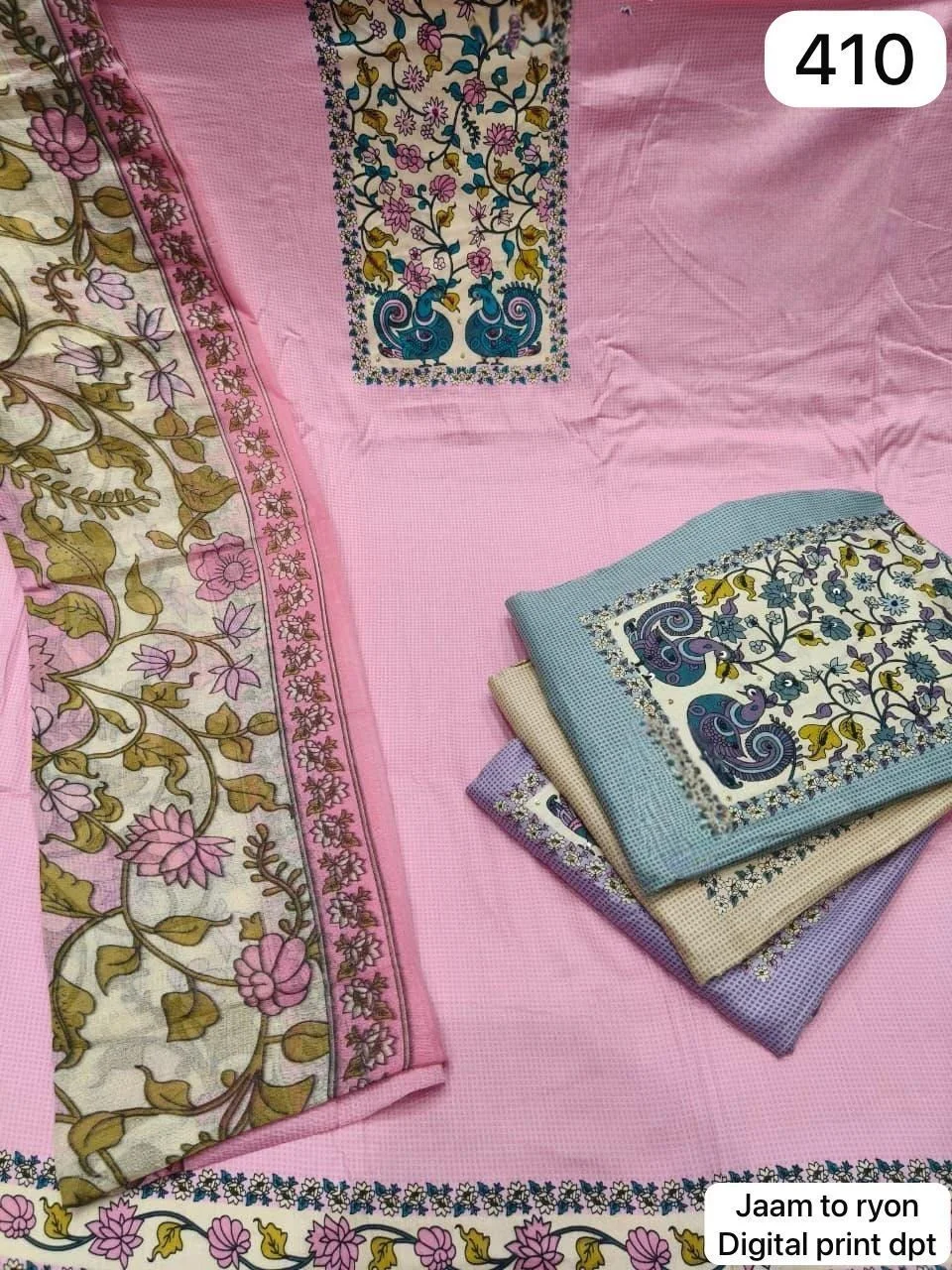 Jaam to ryon
Digital print dpt zz (Rs. 410 per piece: total 4 piece)
