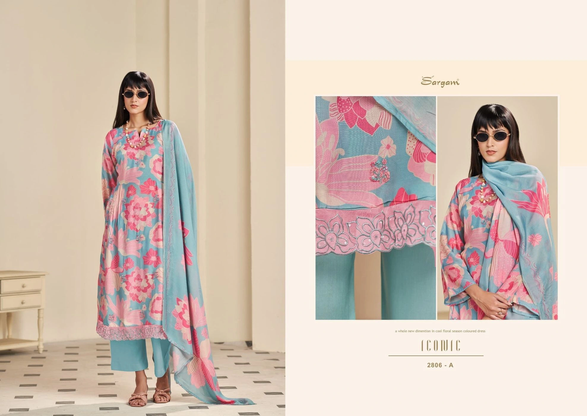 Sargam-ICONIC(Rs.1375 per piece: total 6 piece) 3