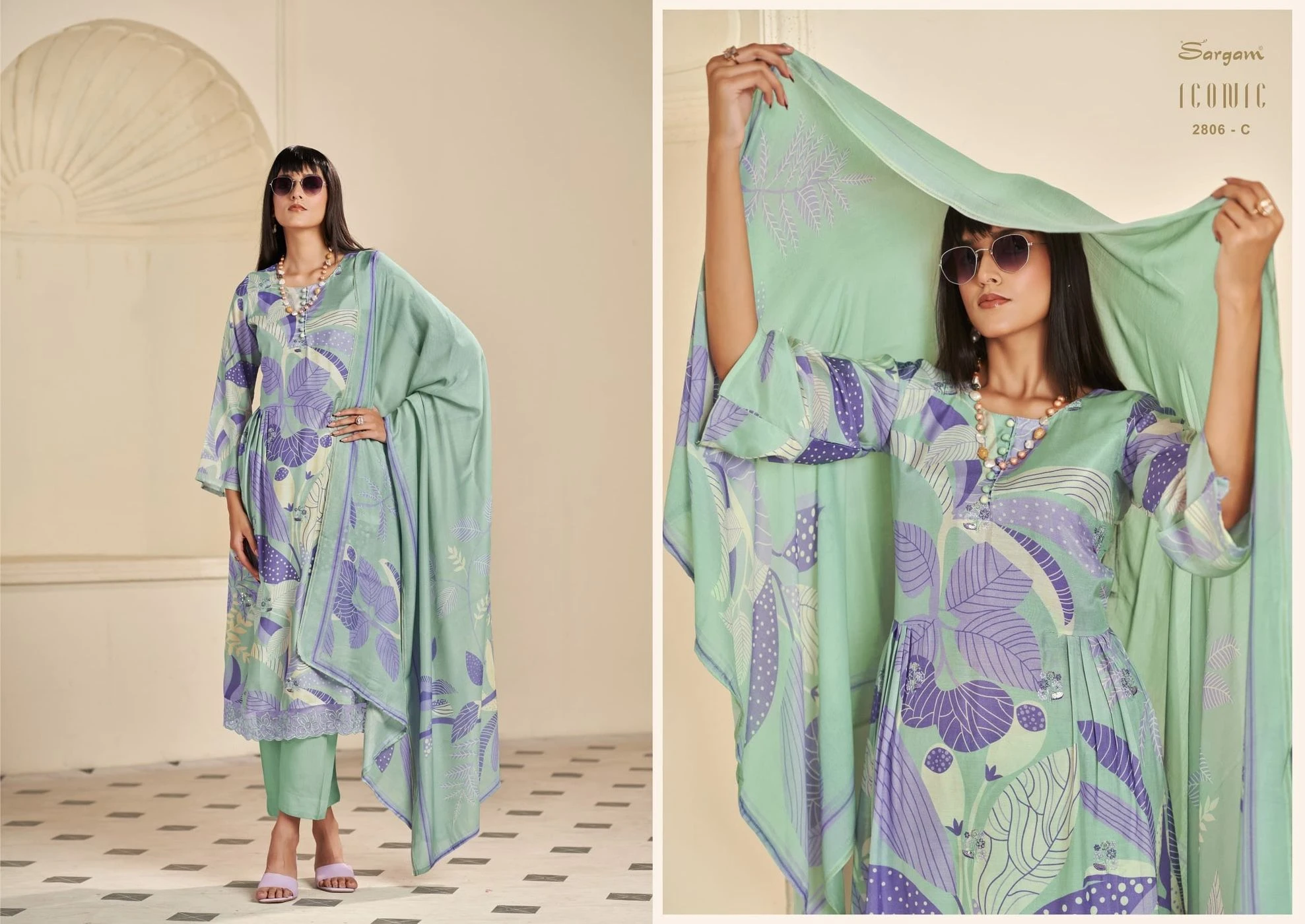 Sargam-ICONIC(Rs.1375 per piece: total 6 piece) 6