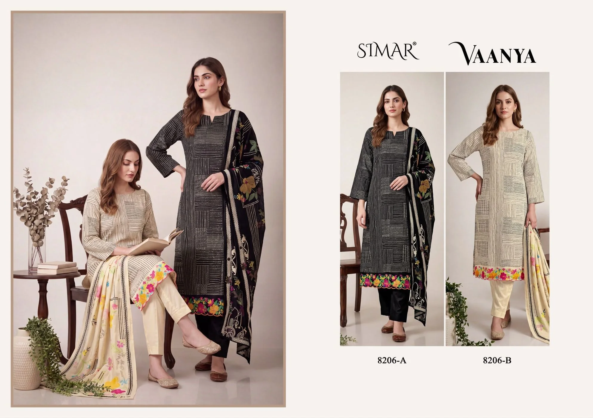Simar Glossy Vaanya Muslin(Rs.1495 per piece: total 2 piece) 6