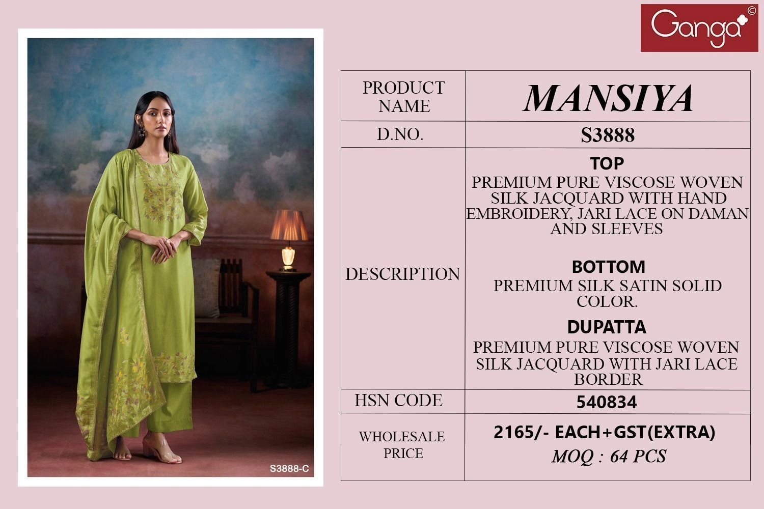 Ganga-MANSIYA(Rs.2165 per piece: total 6 piece) 14