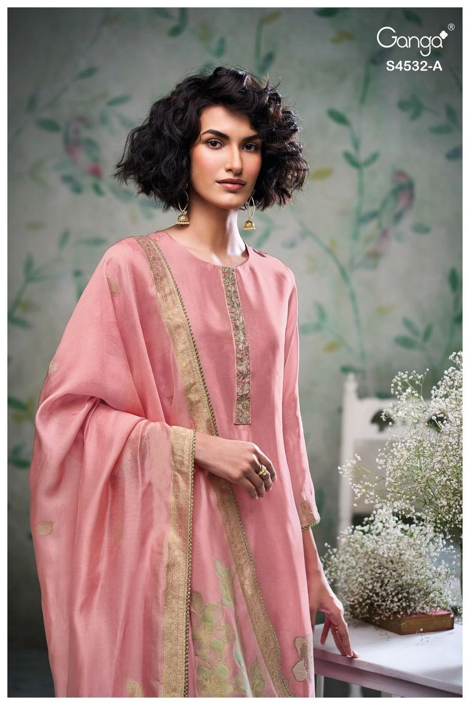 Ganga-Oshika S4532(Rs.2165 per piece: total 6 piece) 2