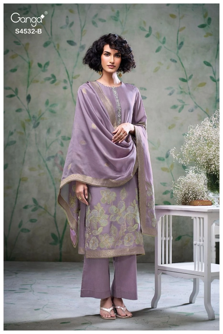 Ganga-Oshika S4532(Rs.2165 per piece: total 6 piece) 5