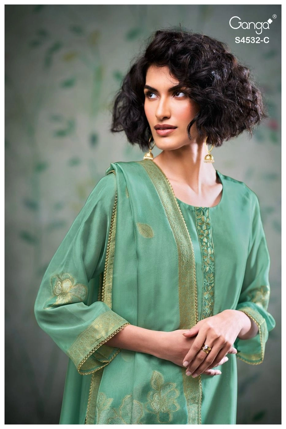Ganga-Oshika S4532(Rs.2165 per piece: total 6 piece) 6