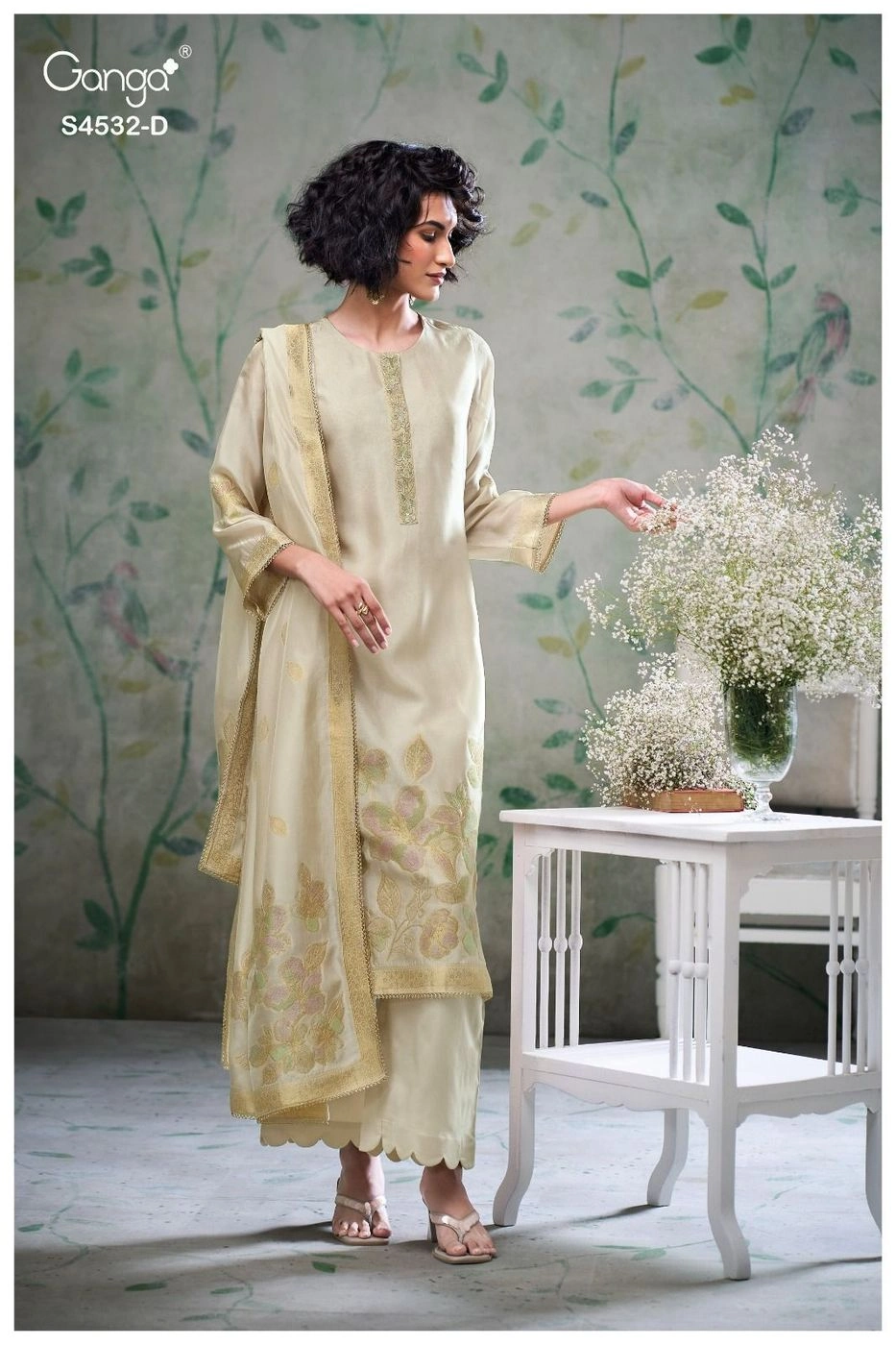 Ganga-Oshika S4532(Rs.2165 per piece: total 6 piece) 8