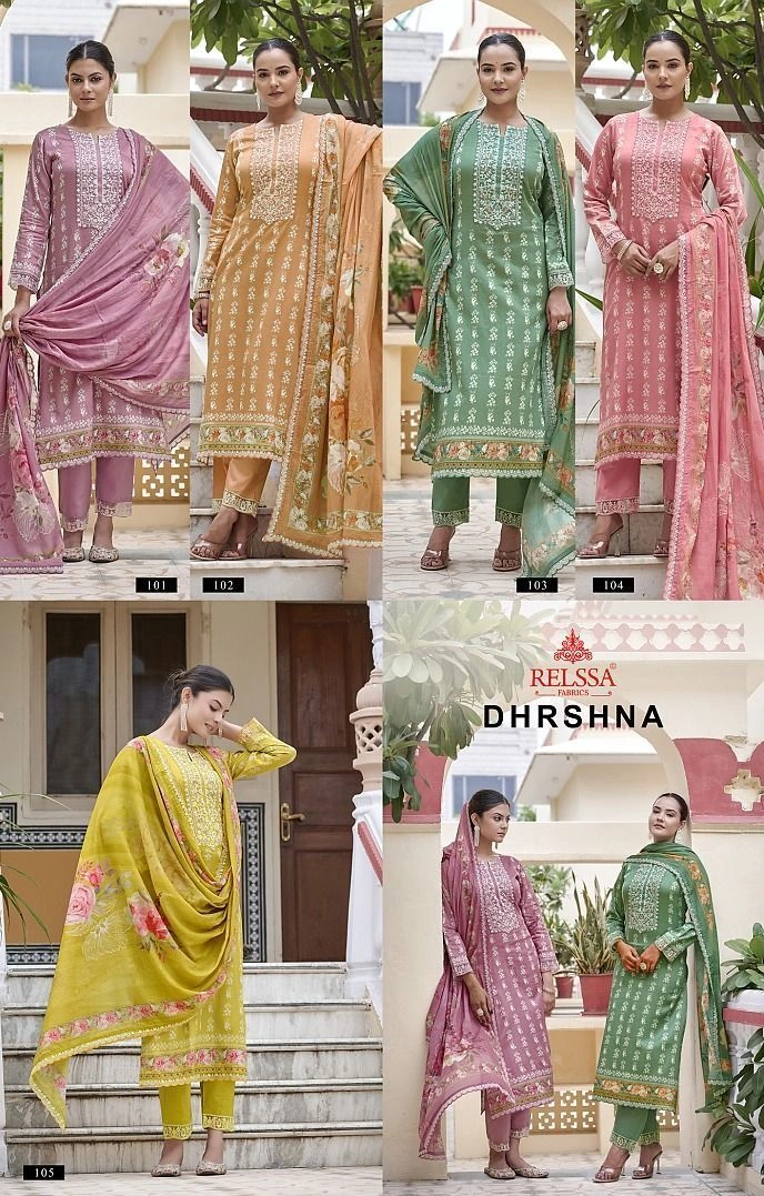 Dhrshna(Rs.1995 per piece: total 5 piece)