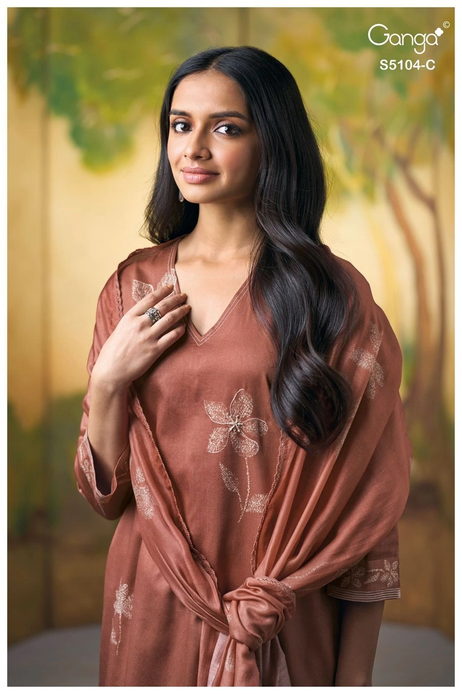 Ganga-Saidnya
S5104(Rs.1760 per piece: total 4 piece) 1