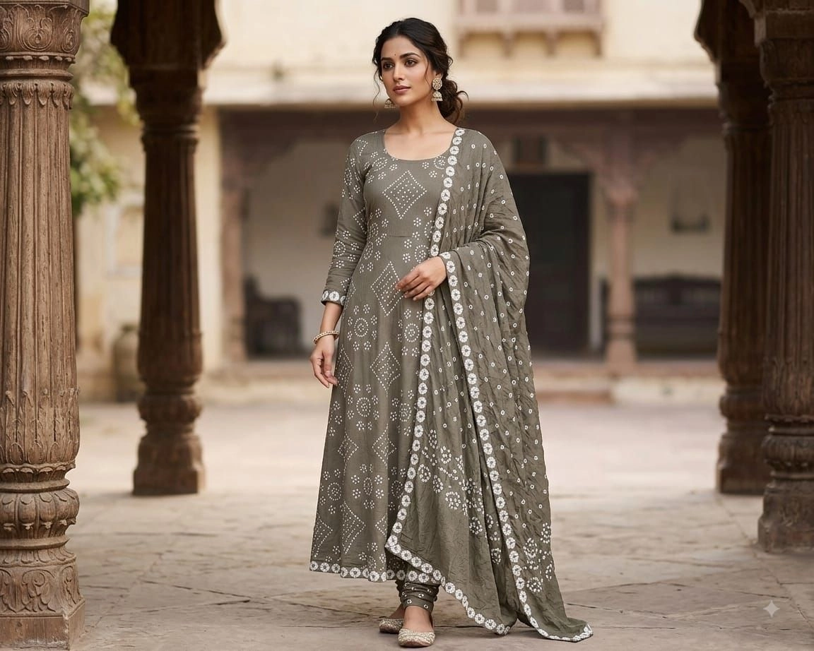Baatik mela-Ethnic Self Bandhej Special(Rs.630 per piece: total 5 piece) 3