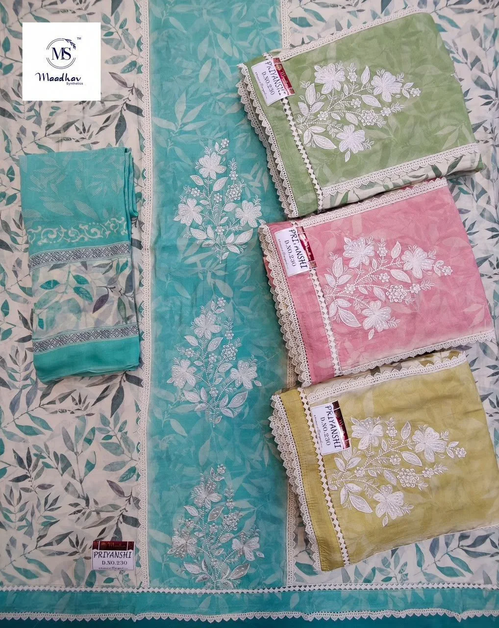 Sargam-Priyanshi(Rs.1250 per piece: total 4 piece)