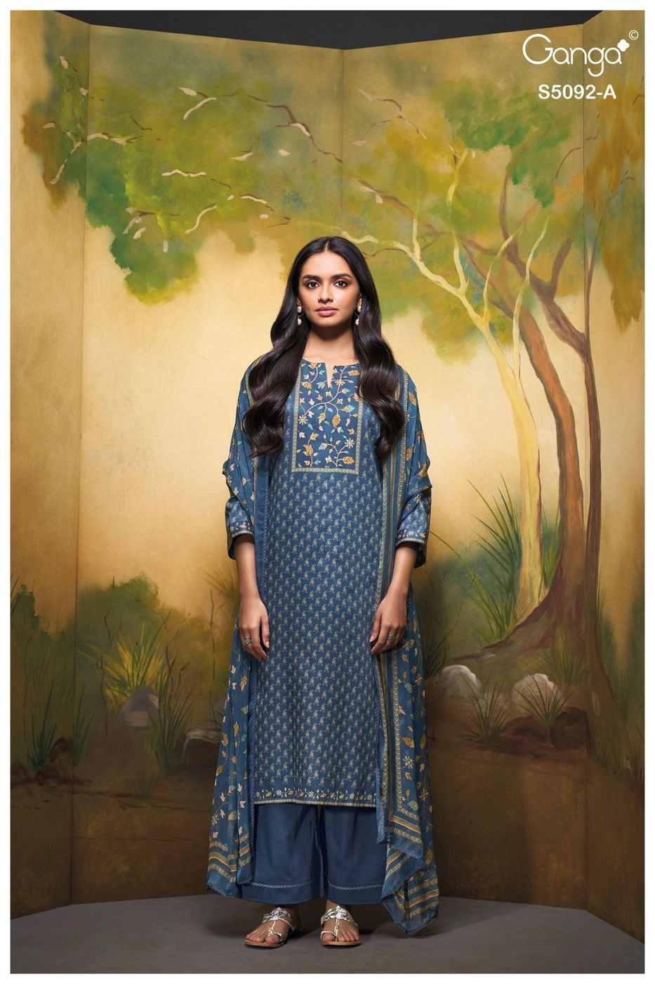 GANGA – NieVeka S5092(Rs.1705 per piece: total 4 piece)