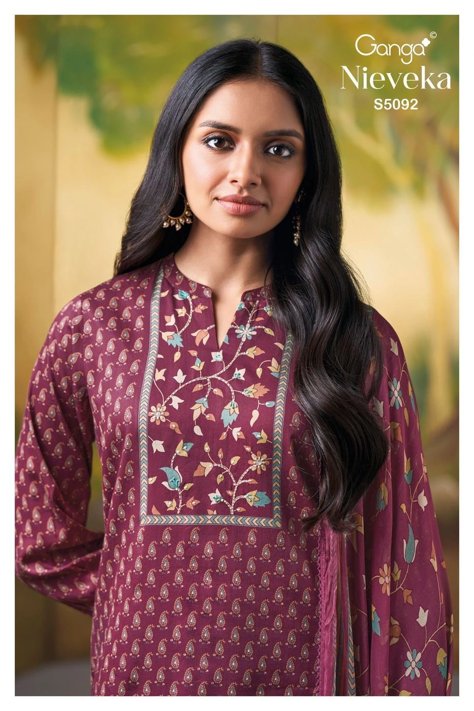 GANGA – NieVeka S5092(Rs.1705 per piece: total 4 piece) 5