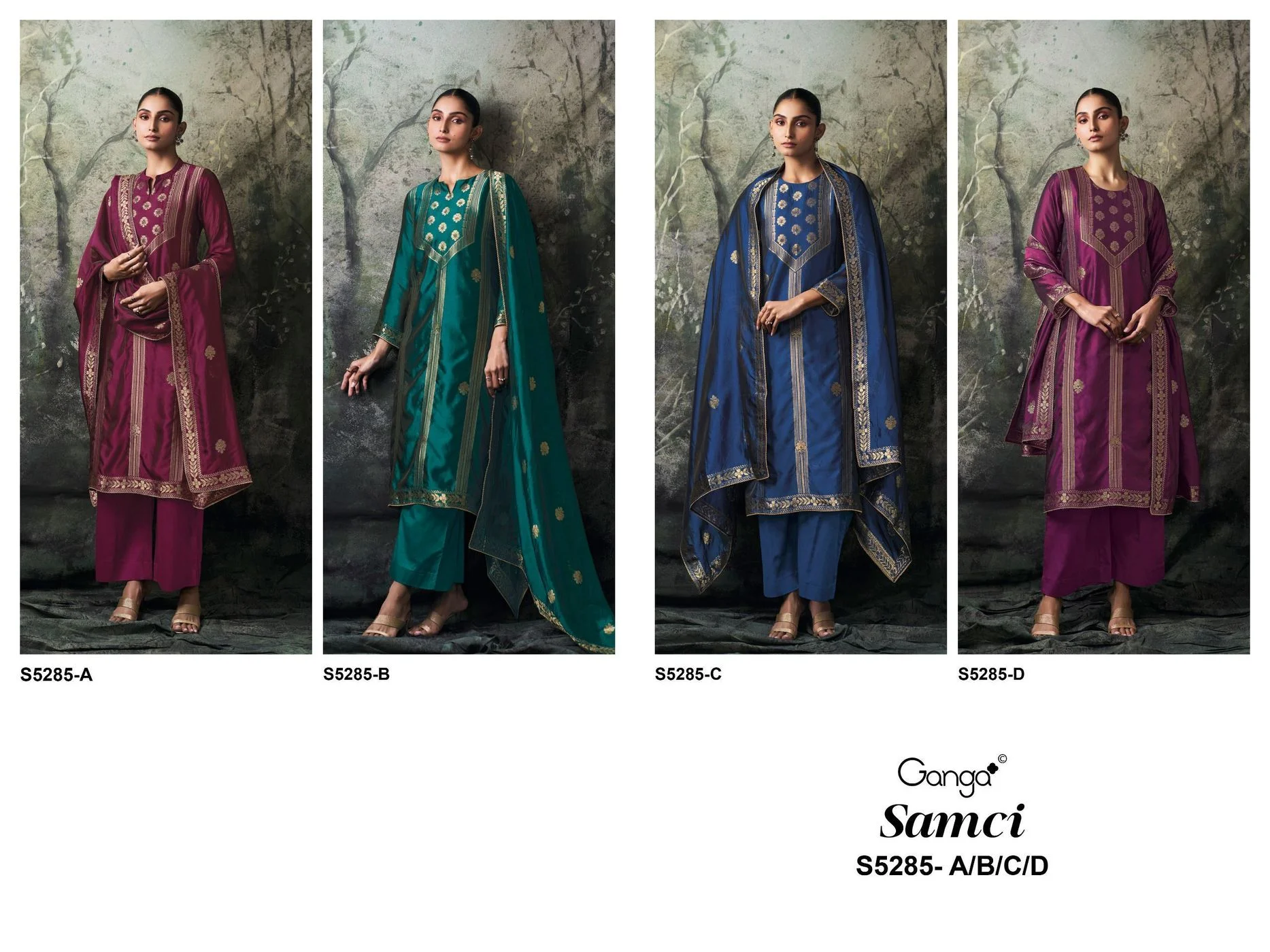 GANGA – Samci S5285(Rs.1999 per piece: total 4 piece) 9