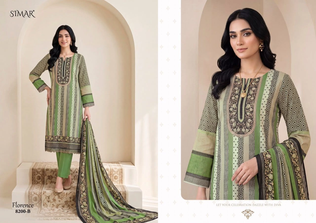 SIMAR – Florence(Rs.1545 piece: total 4 piece)