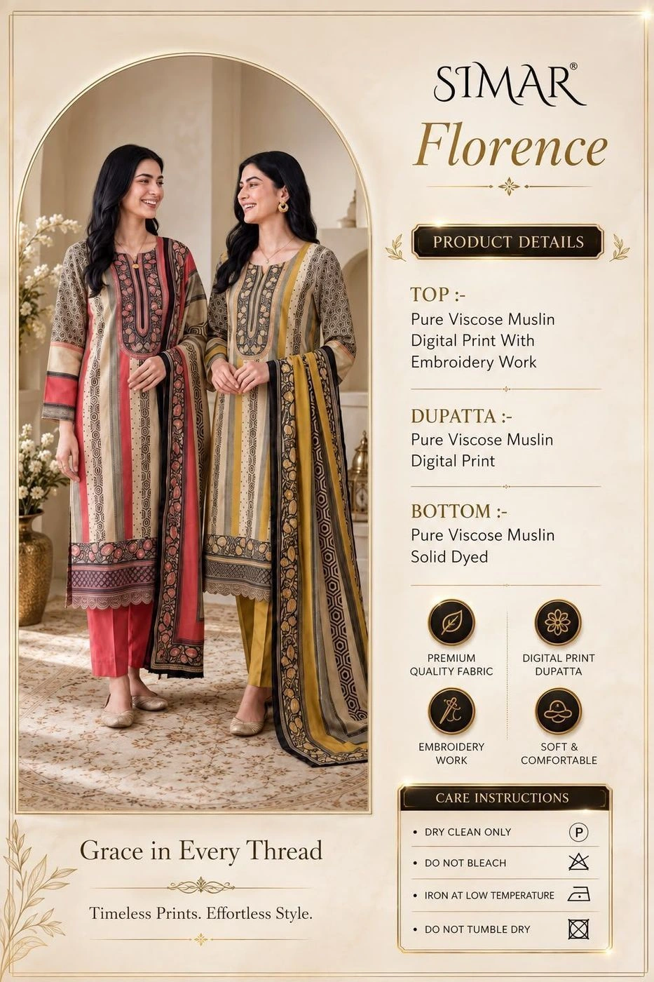 SIMAR – Florence(Rs.1545 piece: total 4 piece) 7