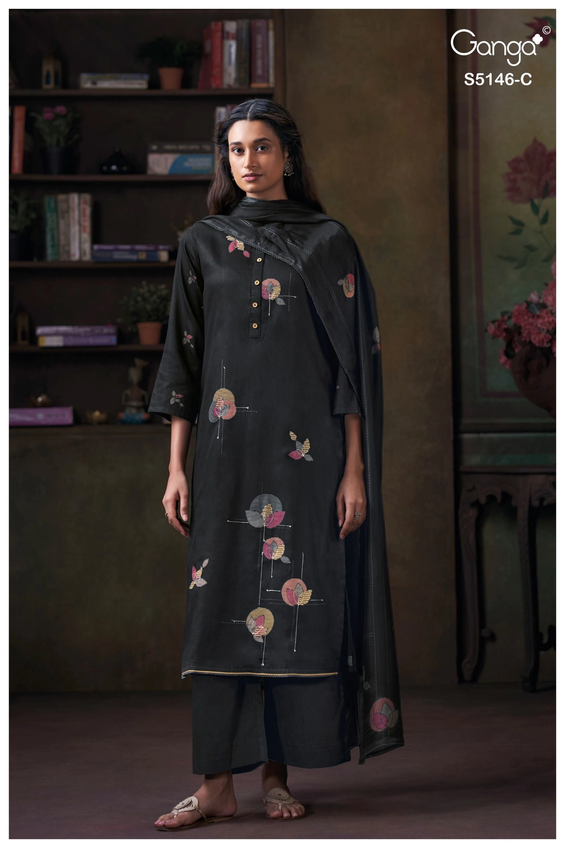 Ganga-Vedvika
S5146(Rs.1760 per piece: total 4 piece) 6