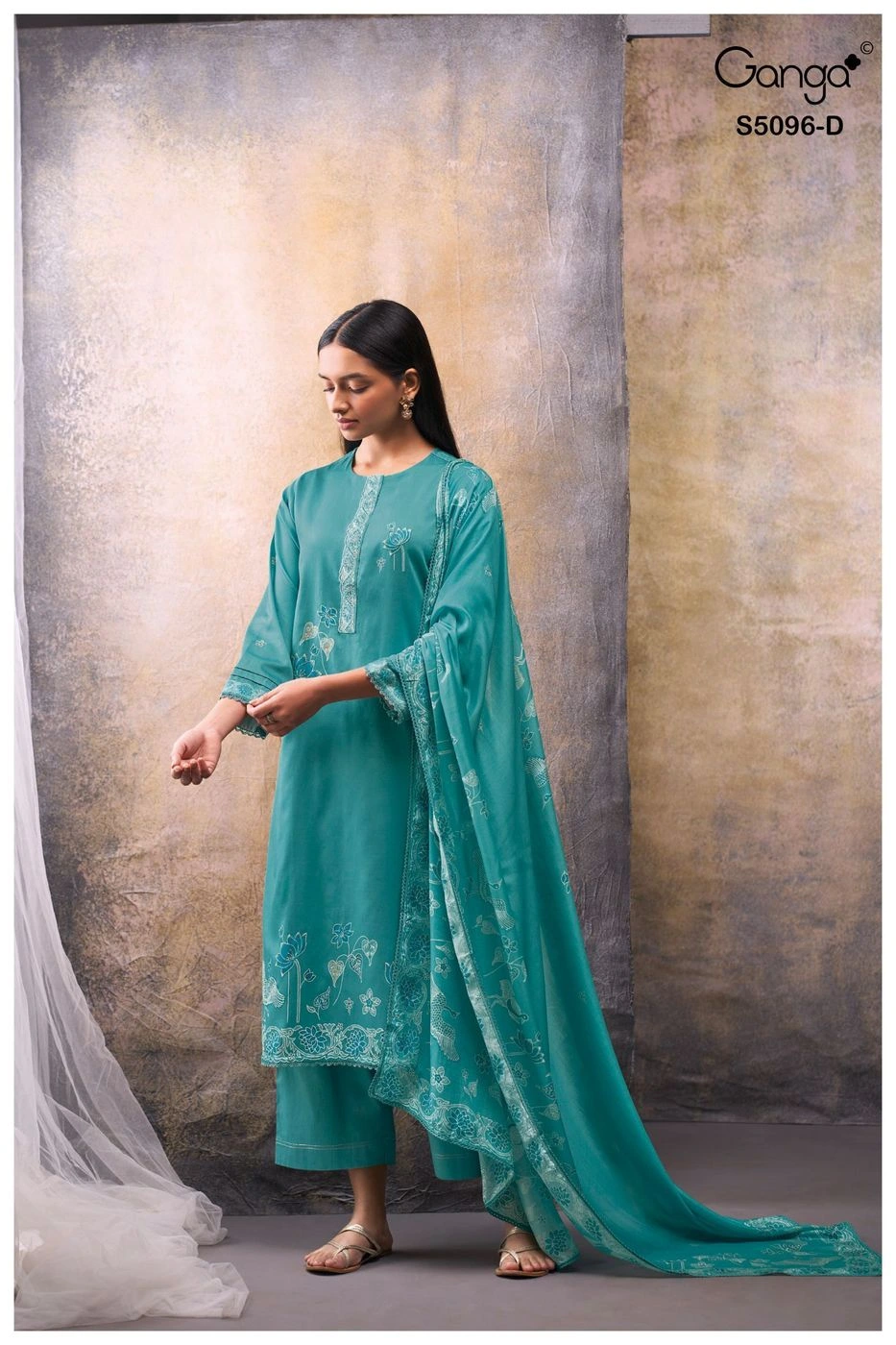 Ganga-Gitisha S5096(Rs.1760 per piece: total 4 piece) 1