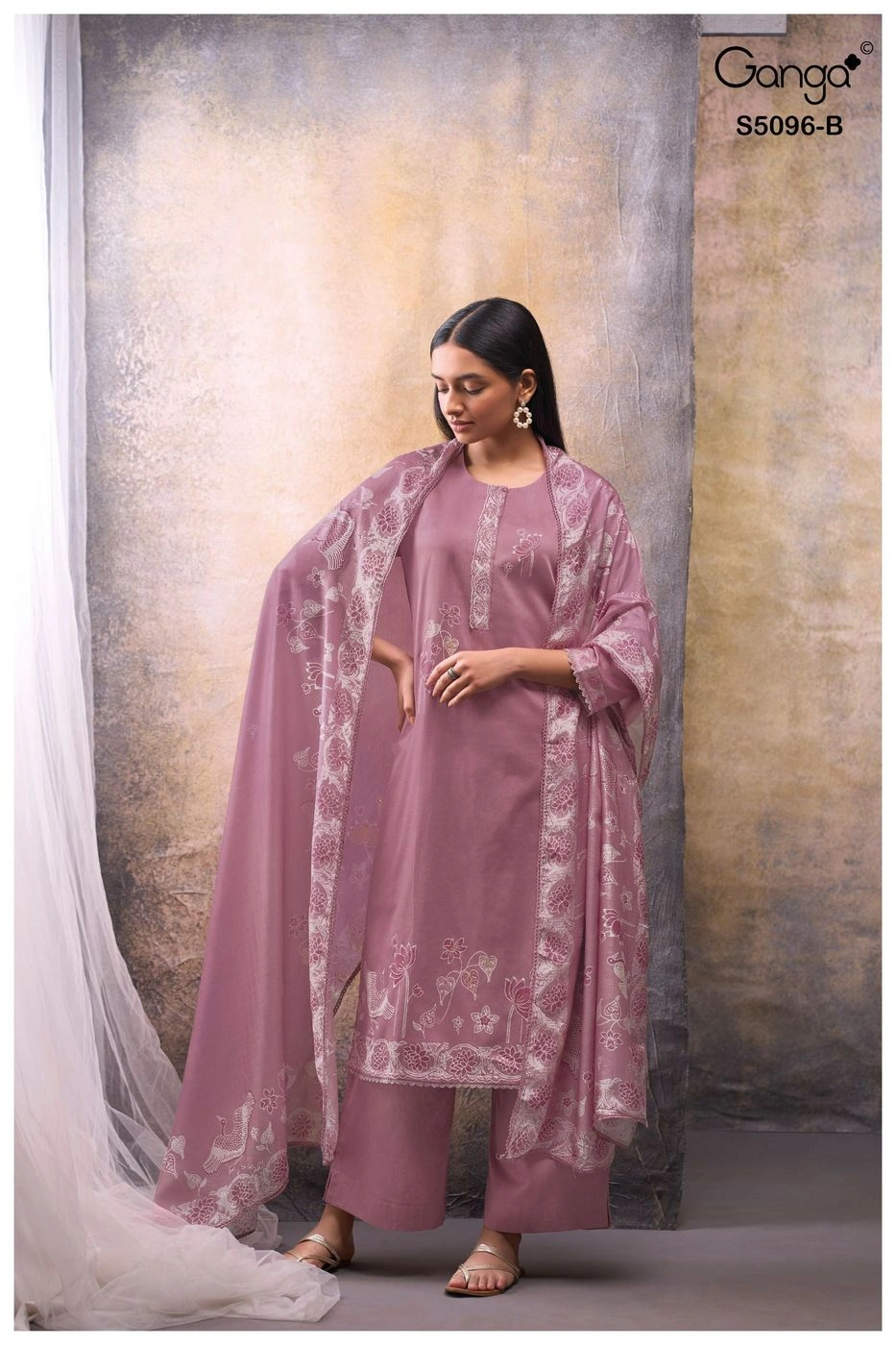 Ganga-Gitisha S5096(Rs.1760 per piece: total 4 piece) 4