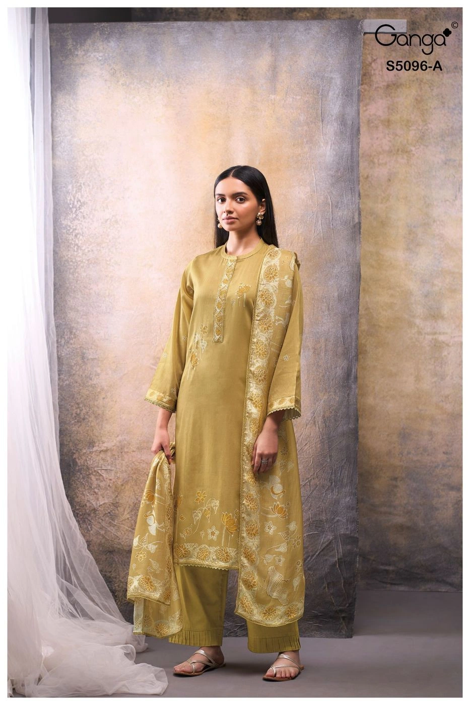 Ganga-Gitisha S5096(Rs.1760 per piece: total 4 piece) 8
