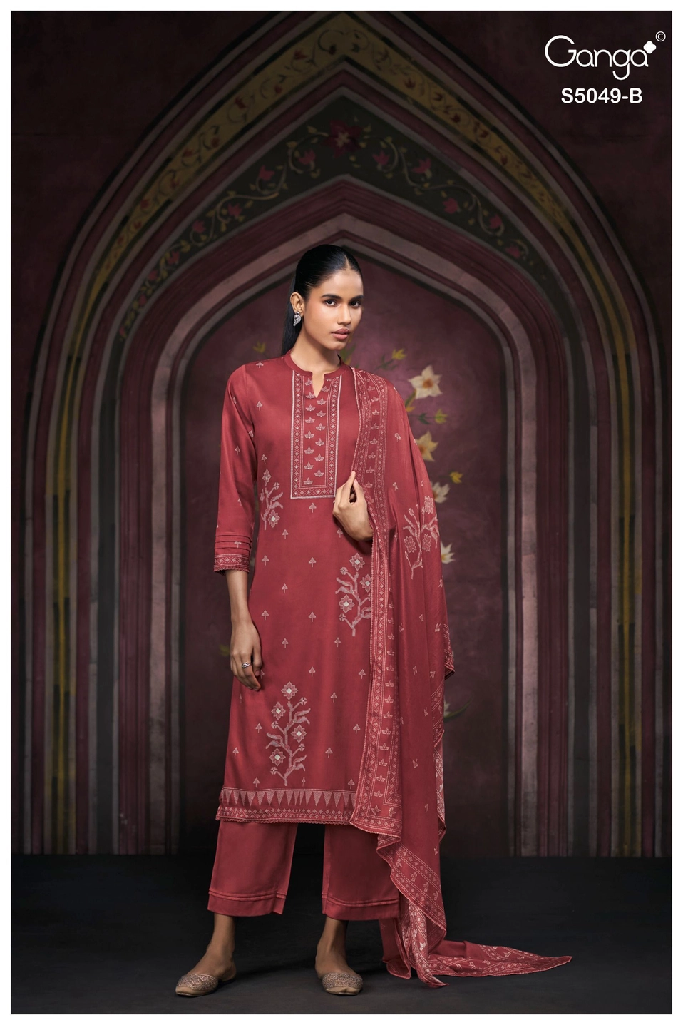 Ganga-Jolie
S5049(Rs.1760 per piece: total 4 piece) 7