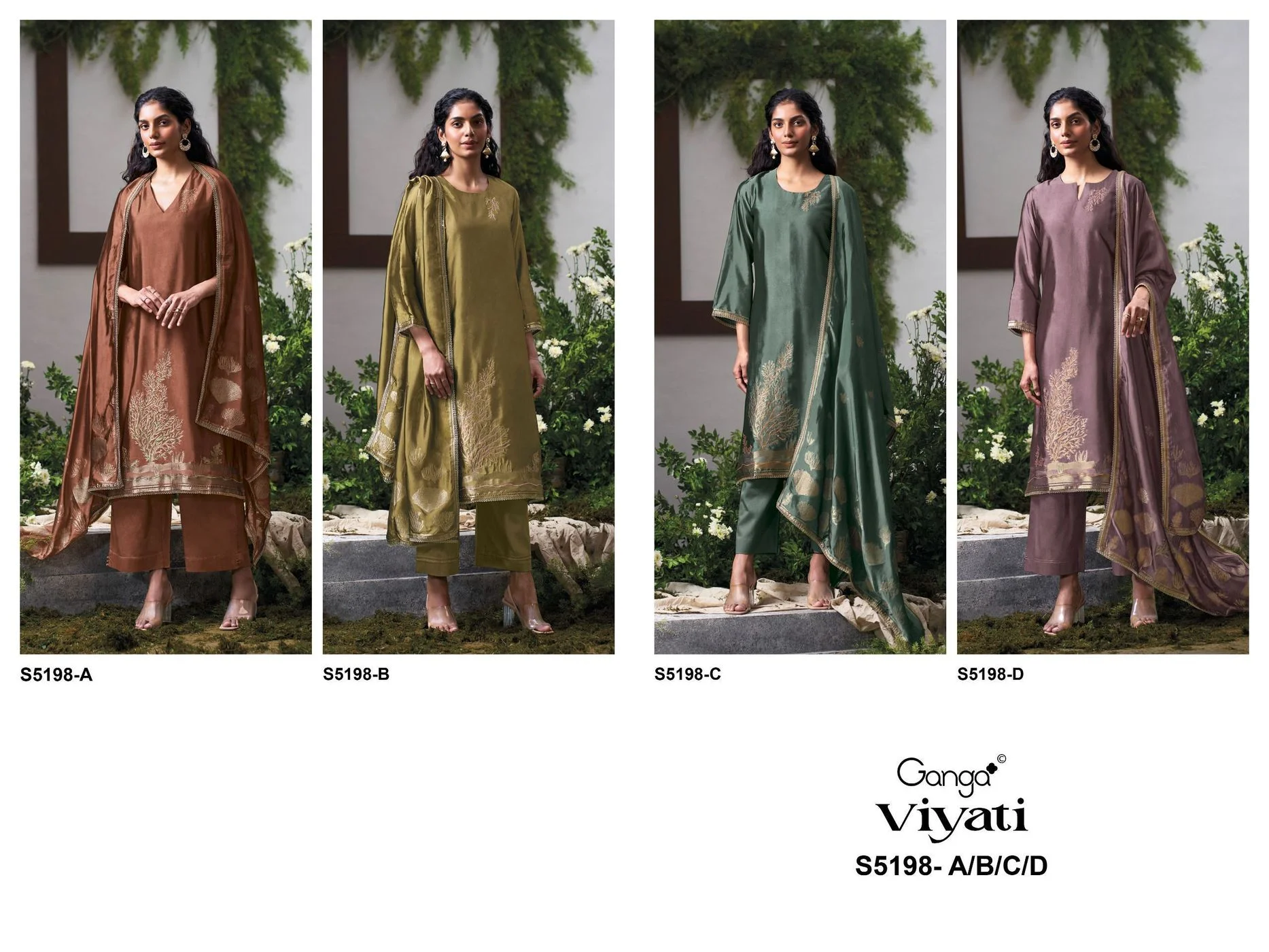 Ganga-Viyati
S5198(Rs.1999 per piece: total 4 piece) 8