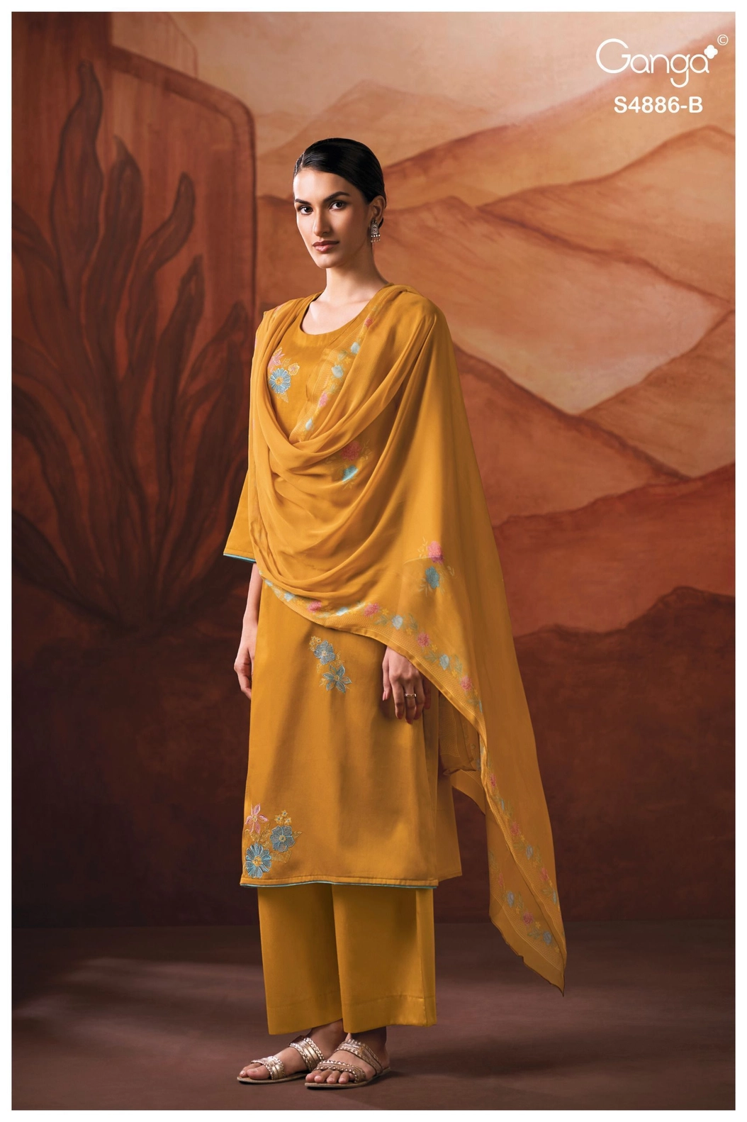 Ganga-Jelyis
S4886(Rs.1470 per piece: total 4 piece) 9