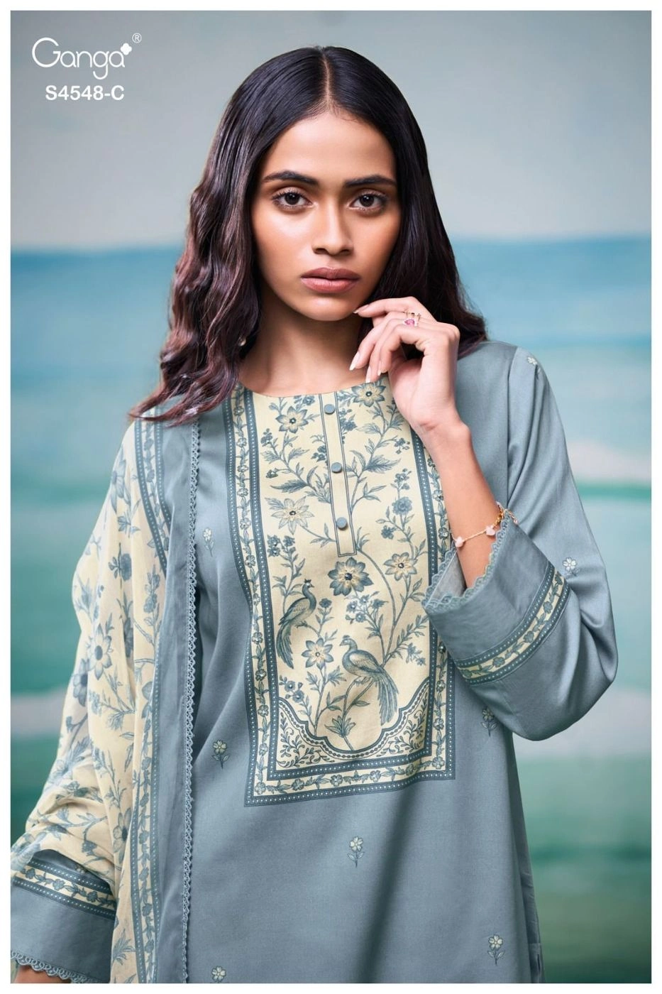 GANGA – FLORYA(Rs.1705 per piece: total 4 piece) 1