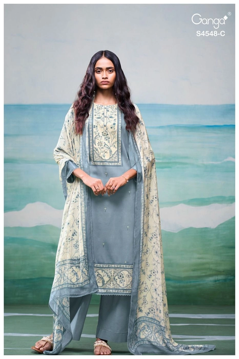 GANGA – FLORYA(Rs.1705 per piece: total 4 piece) 3