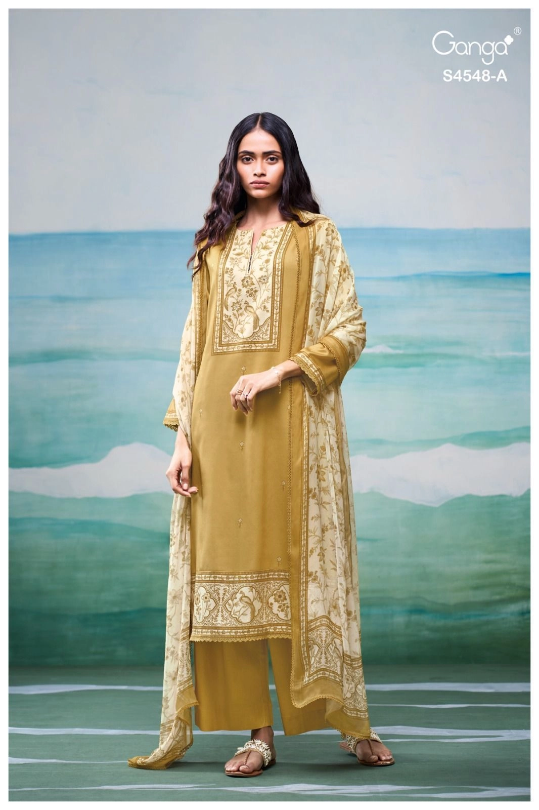 GANGA – FLORYA(Rs.1705 per piece: total 4 piece) 9