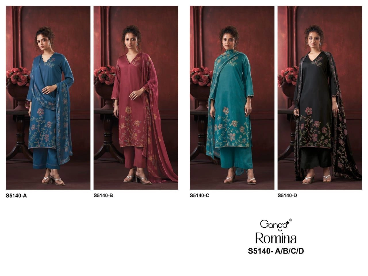 Ganga-Romina
S5140(Rs.1705 per piece: total 4 piece) 10