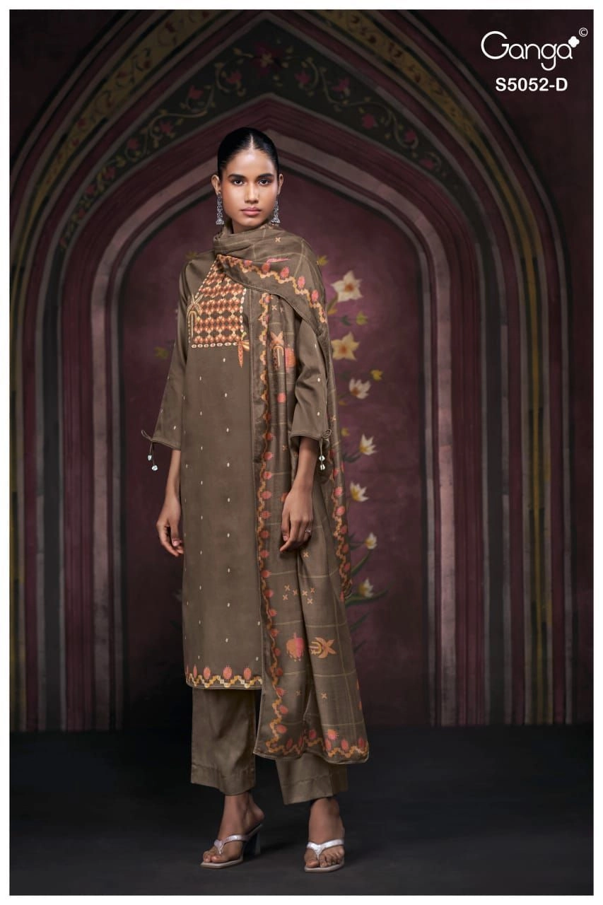 Ganga-Nyrisha
S5052(Rs.1760 per piece: total 4 piece) 1