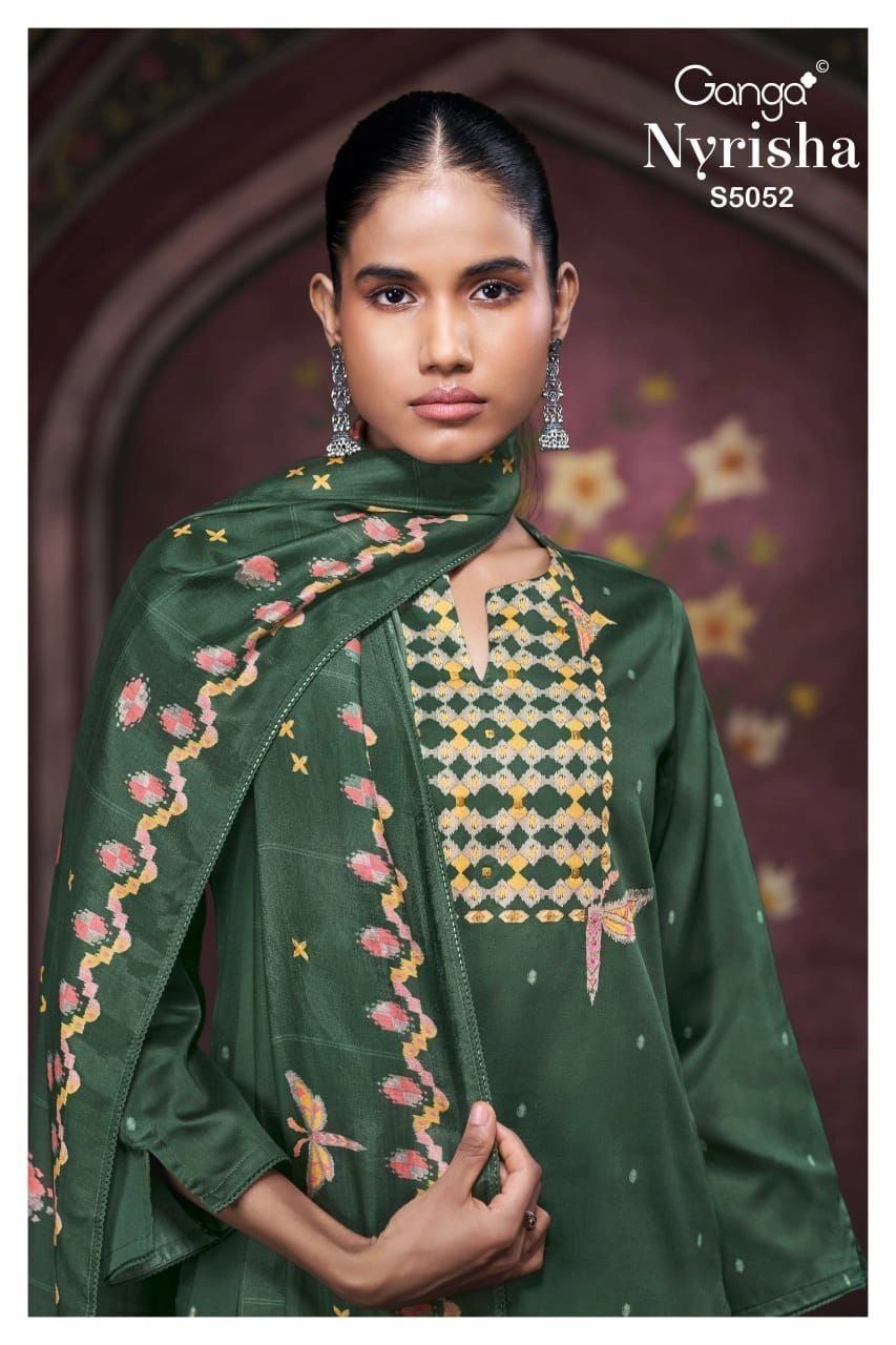 Ganga-Nyrisha
S5052(Rs.1760 per piece: total 4 piece) 6