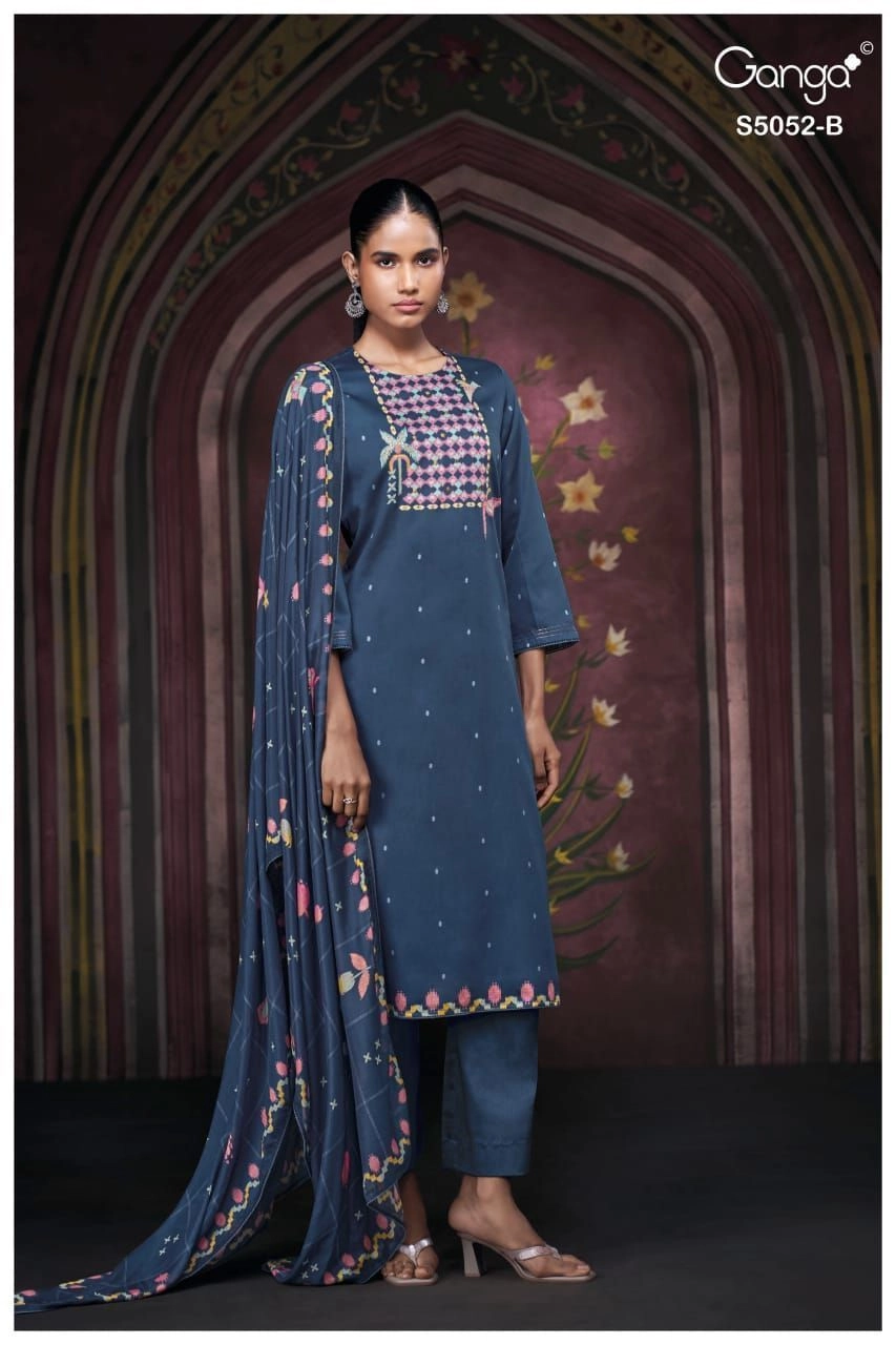 Ganga-Nyrisha
S5052(Rs.1760 per piece: total 4 piece) 9