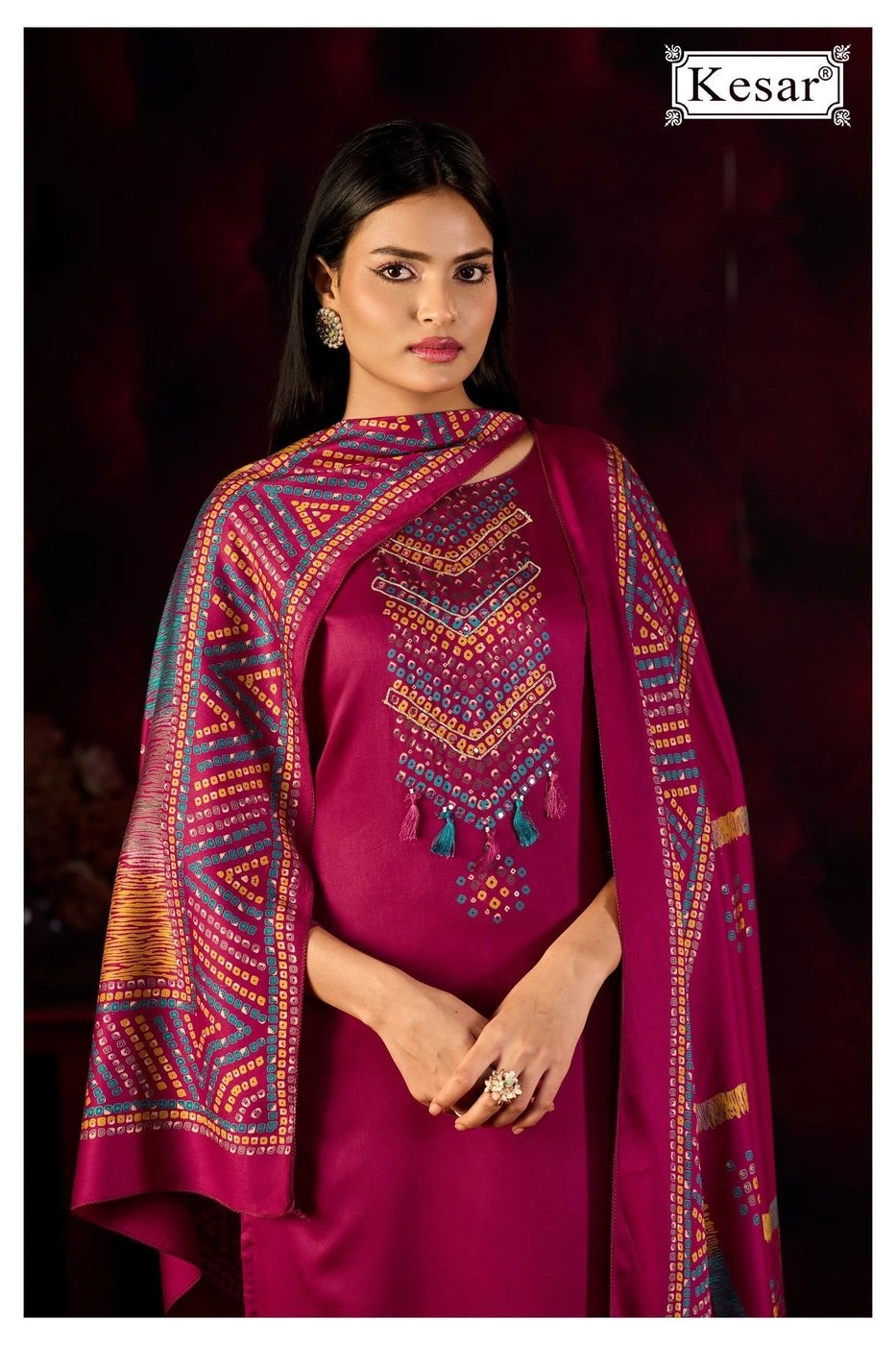 Kesar-EMBERLY 74001(Rs.1225 per piece: total 4 piece) 3