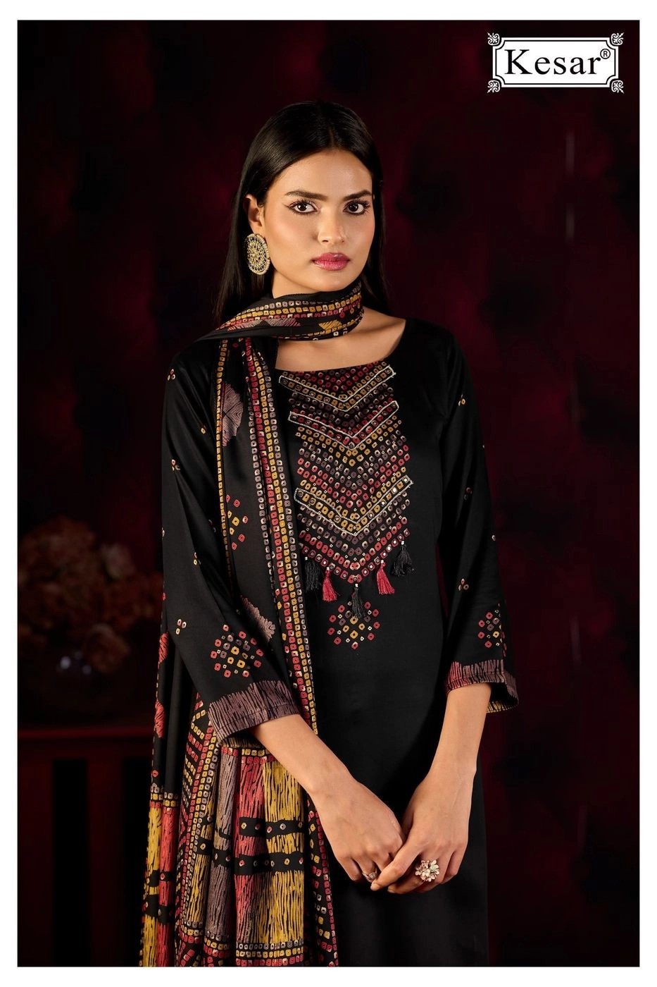 Kesar-EMBERLY 74001(Rs.1225 per piece: total 4 piece) 5