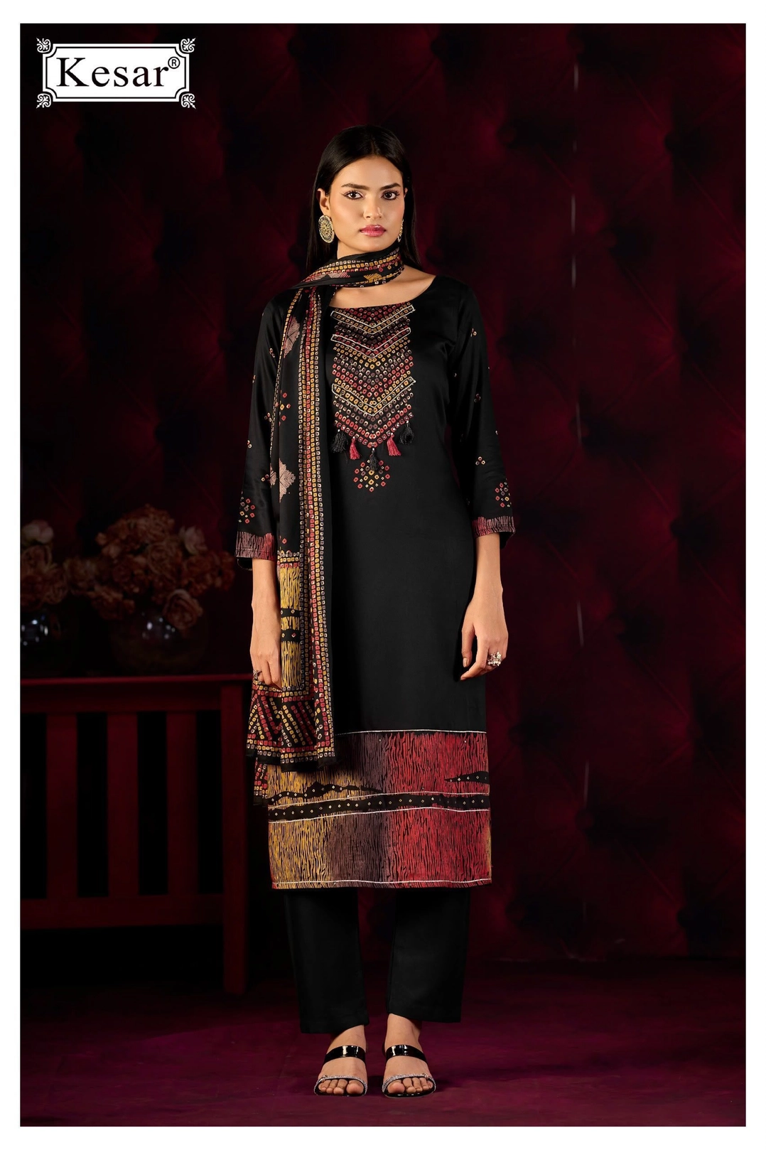 Kesar-EMBERLY 74001(Rs.1225 per piece: total 4 piece) 6