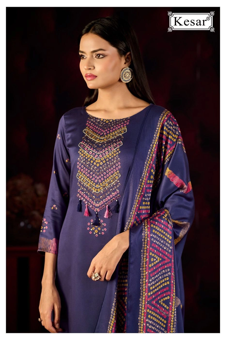 Kesar-EMBERLY 74001(Rs.1225 per piece: total 4 piece) 7