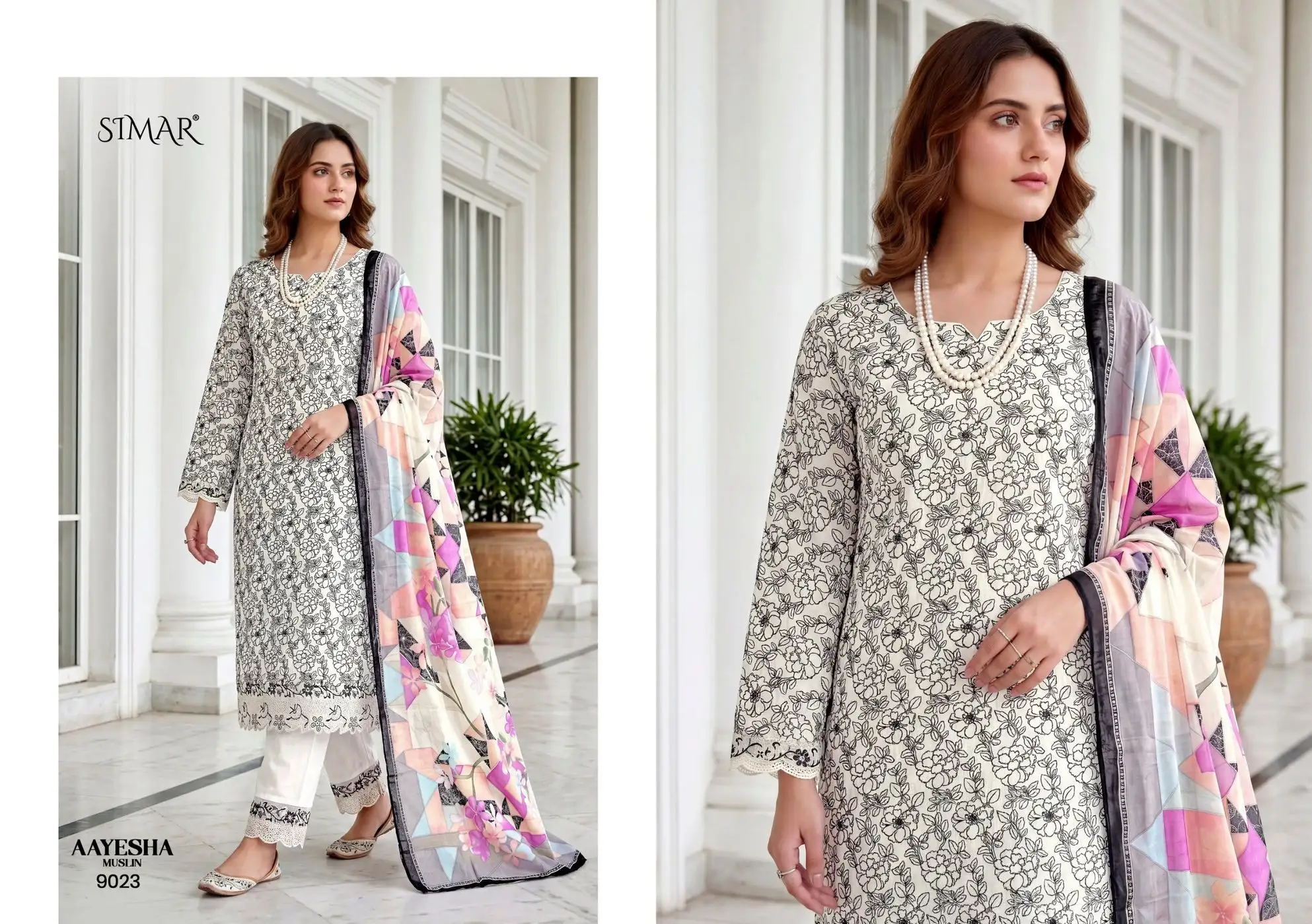 SIMAR-AAYESHA MUSLIN(Rs.1695 per piece: total 6 piece) 3