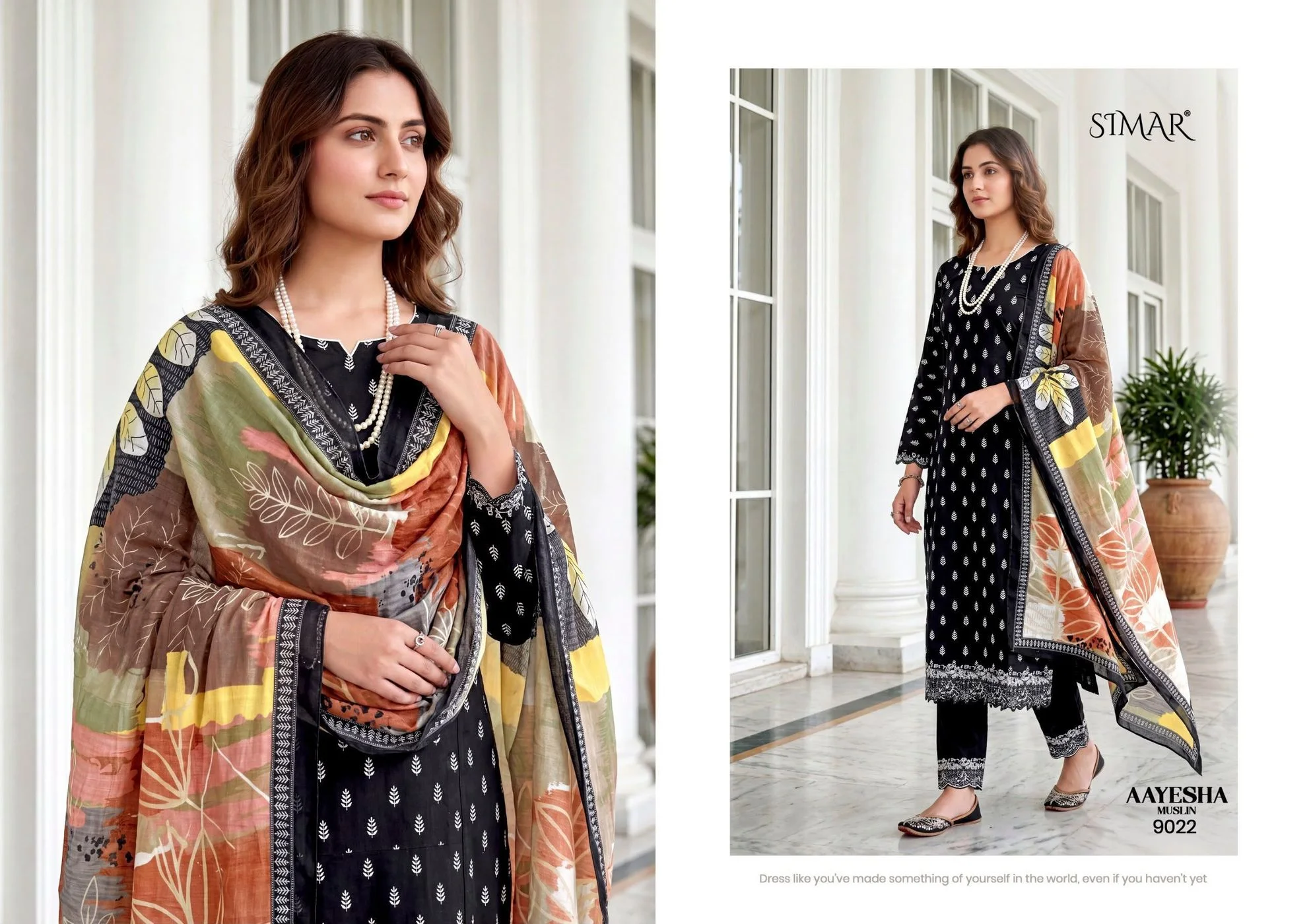 SIMAR-AAYESHA MUSLIN(Rs.1695 per piece: total 6 piece) 6