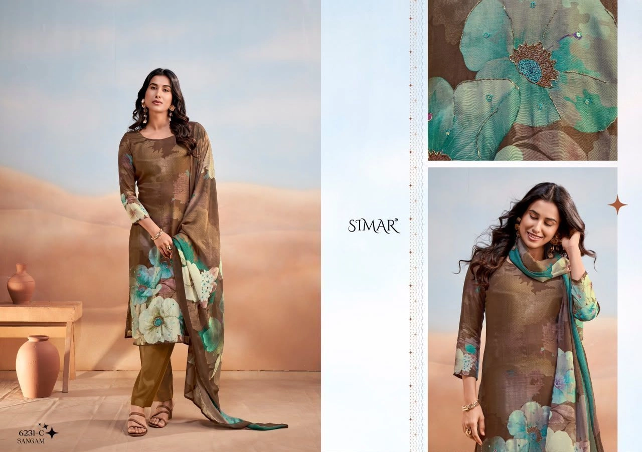 SIMAR-SANGAM(Rs.1495 per piece: total 4 piece) 1