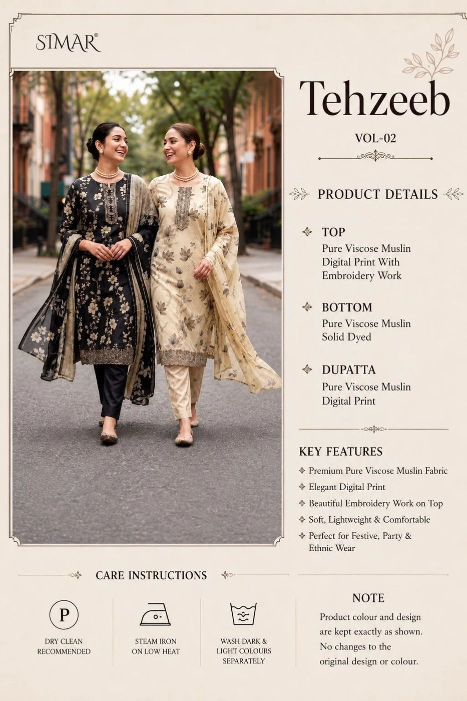 SIMAR-Tehzeeb(Rs.1795 per piece:total 4 piece) 4